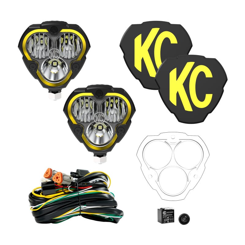 KC HiLiTES FLEX ERA 3 - 2-Light Master Kit