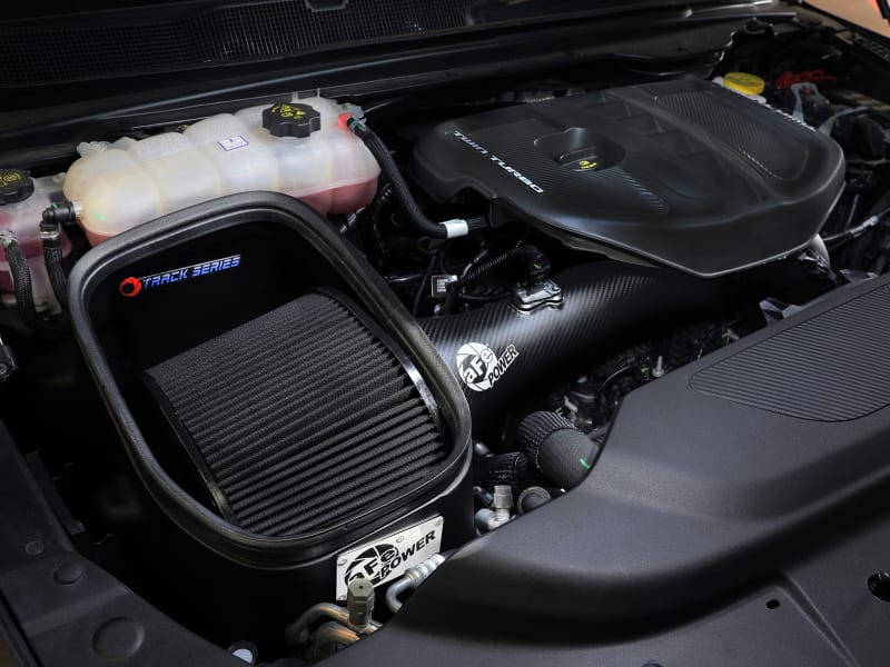 aFe 2025+ Dodge Ram 1500 RHO Track Series Carbon Fiber Cold Air Intake System w/ Blk Pro 5R Filter thumbnail 4
