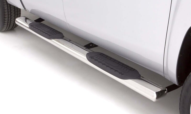 Lund 2019 Ram 1500 Extended Cab Pickup 6in. Oval Straight SS Nerf Bars - Polished Stainless thumbnail 3