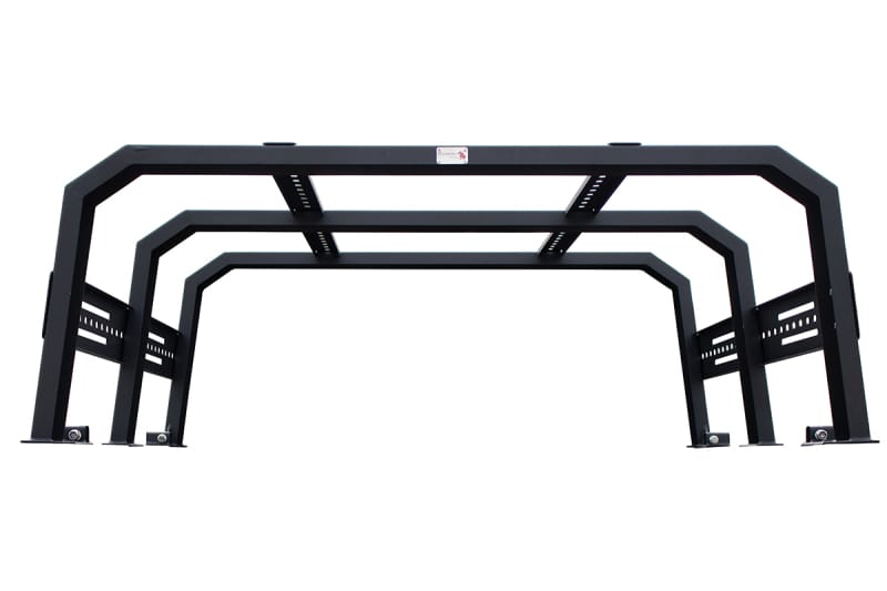 Fishbone Offroad 20+ Jeep Gladiator Bed Rack Full Tackle Rack - Black Powdercoat thumbnail 2
