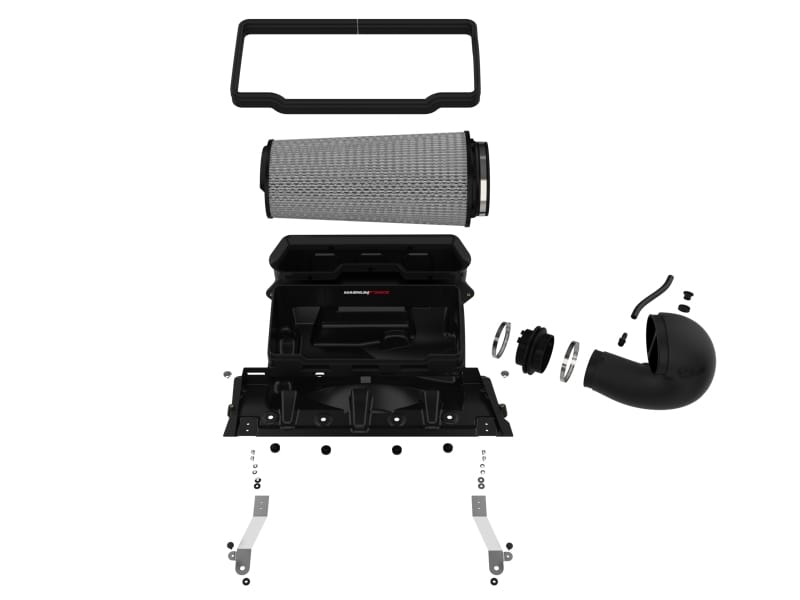 aFe 21-23 RAM 1500 TRX V8-6.2L SC Magnum FORCE Stage2 Cold Air Intake System w/Pro DRY S thumbnail 2