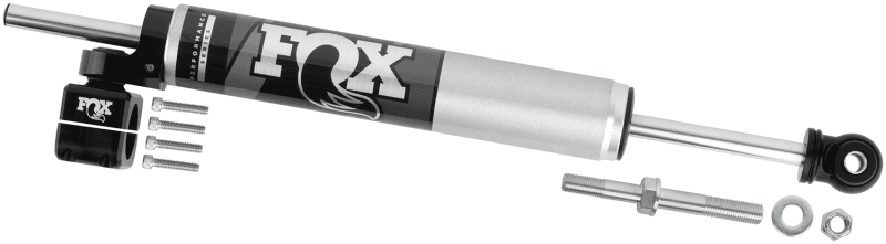 Fox 2007+ Jeep JK 8.2in 2.0 Tie Rod Clamp Steering Stabilizer thumbnail 3