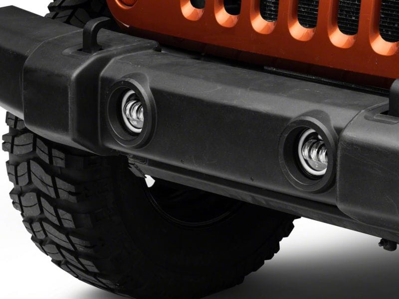 Raxiom 07-23 Jeep Wrangler JK & JL Axial Series Halo LED Fog Lights- Amber thumbnail 2