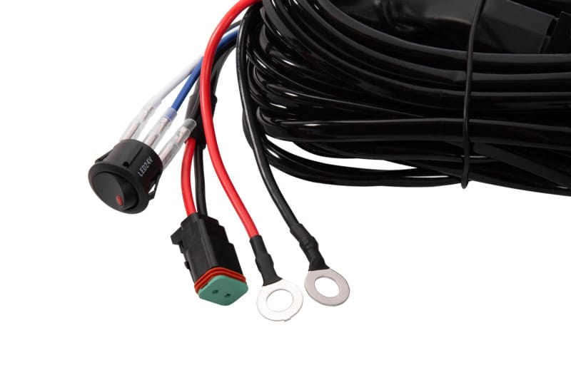 Diode Dynamics Heavy Duty (Single) Output Light Bar Wiring Harness thumbnail 2