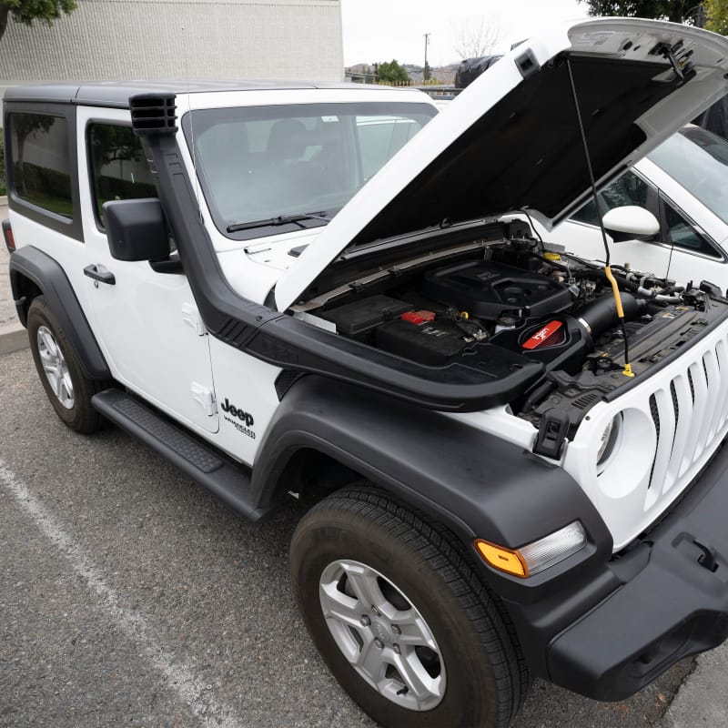 Injen 18-23 Jeep Wrangler JL/JT Evolution Snorkel System thumbnail 4