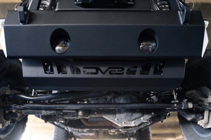 DV8 Offroad 18-23 Jeep Wrangler JL/JT Front Bumper Sway-Bar Disconnect Motor Skid Plate thumbnail 3