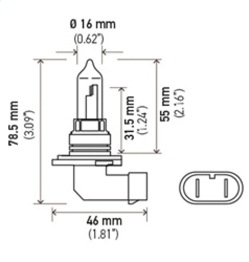 HELLA Optilux Xenon Bulb - H71070582 thumbnail 4