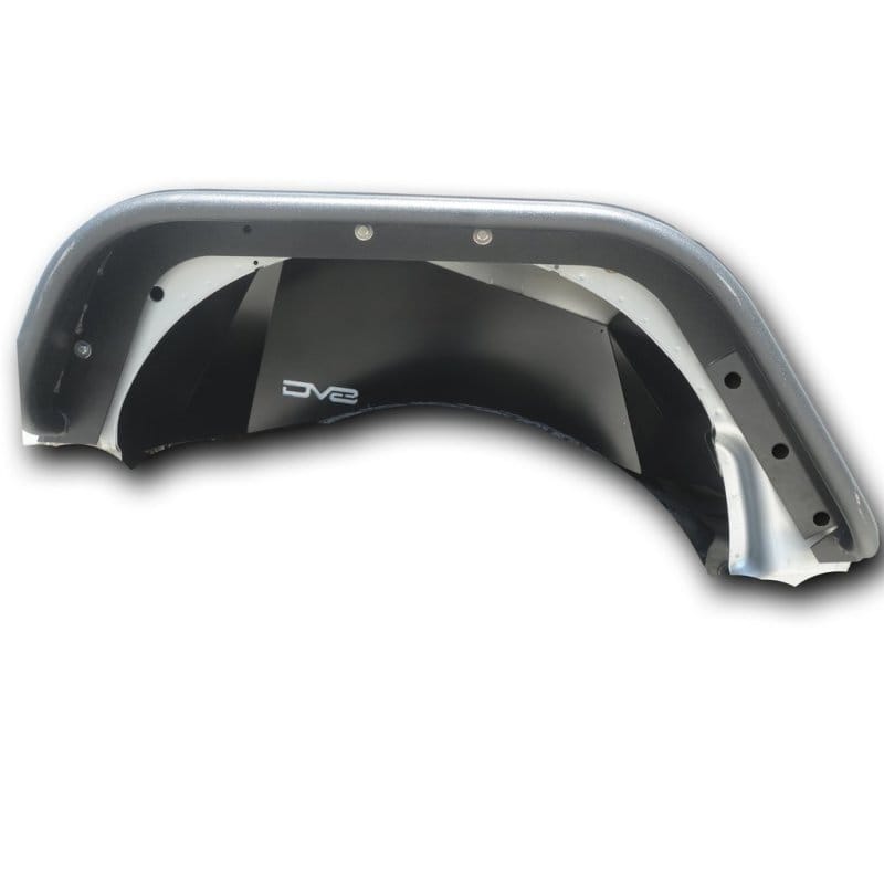 DV8 Offroad 07-18 Jeep Wrangler JK Rear Aluminum Inner Fender - Black thumbnail 2