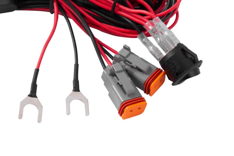 Diode Dynamics Light Duty Dual Output Light Bar Wiring Harness thumbnail 3