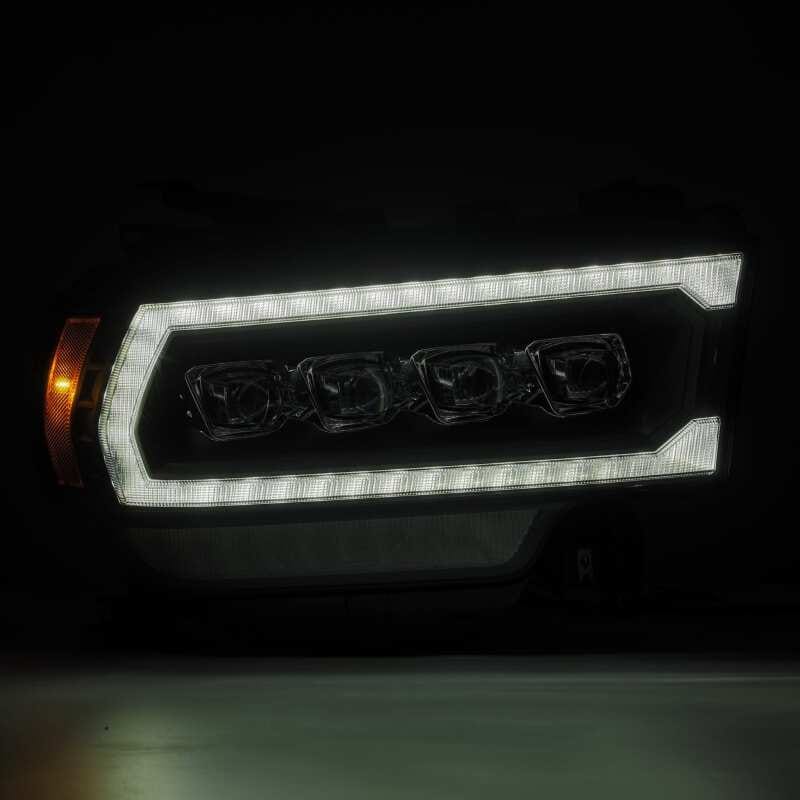 AlphaRex 19-21 Ram 2500 NOVA LED Proj Headlights Plank Style Black w/Activ Light/Seq Signal/DRL thumbnail 4