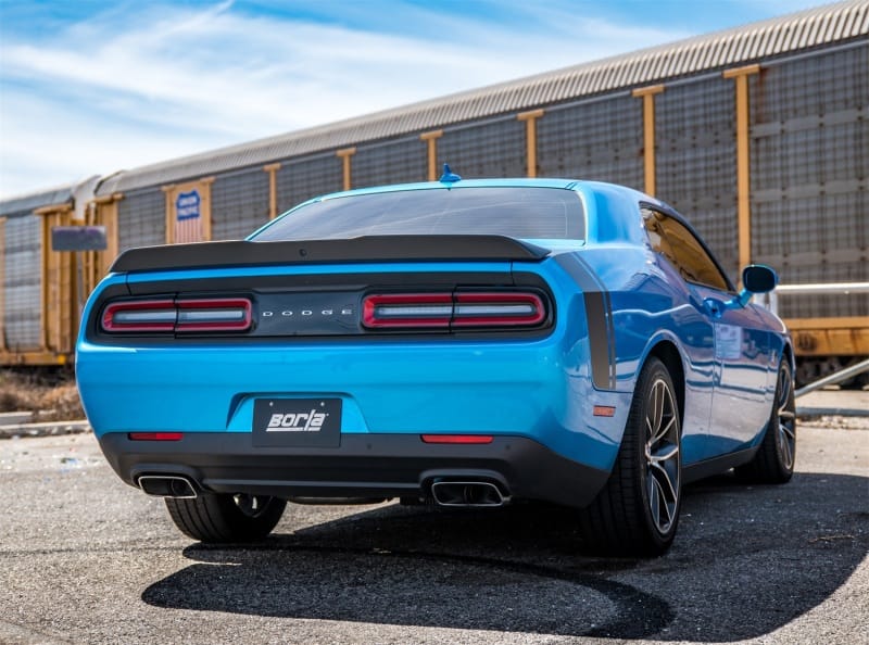 Borla 2015 Dodge Challenger SRT/392 Hemi 6.4L V8 S-TYPE Catback Exhaust w/ Valves Factory Bezel thumbnail 2
