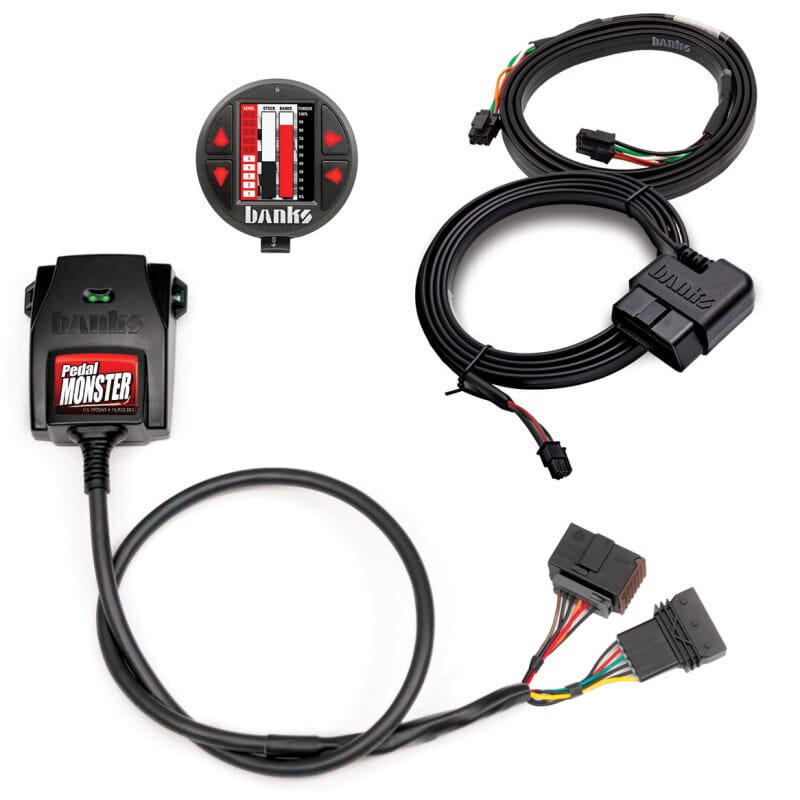 Banks Power Pedal Monster Kit TE Connectivity MT2 6 Way With iDash Data Pro thumbnail 3