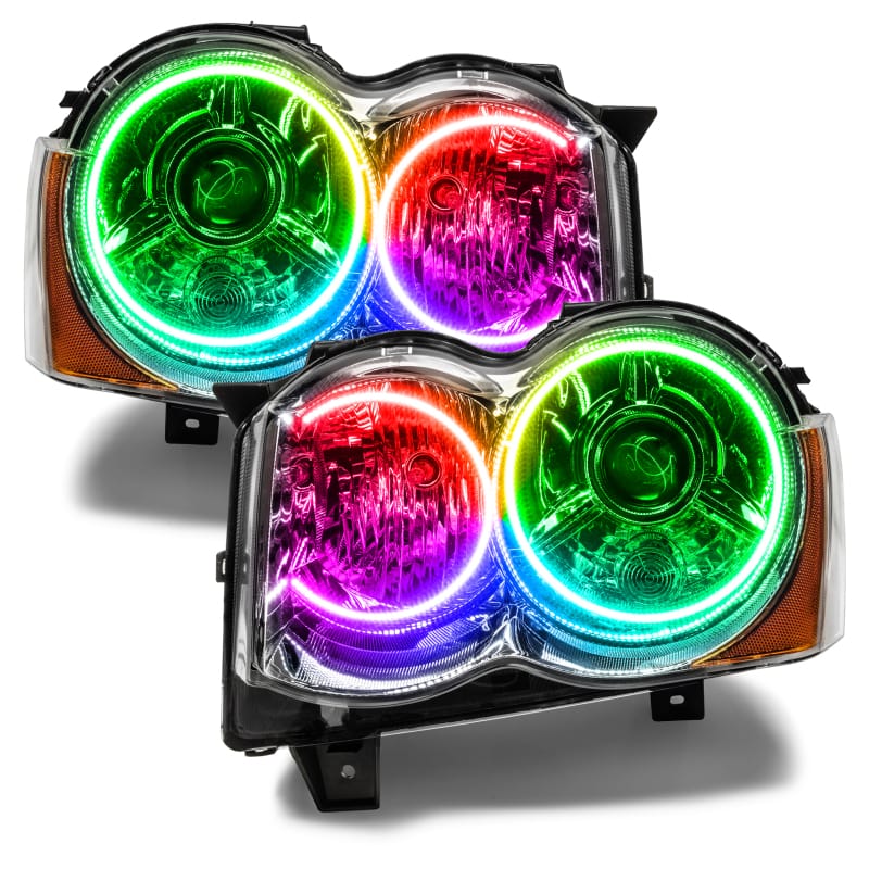 Oracle Jeep Grand Cherokee 08-10 Halo Kit - ColorSHIFT thumbnail 2