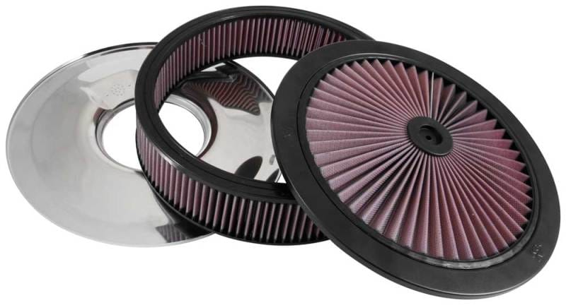 K&N X-Stream Top Assembly 14in OD 5.125in Neck Flange 4.62in H w/Vent thumbnail 3