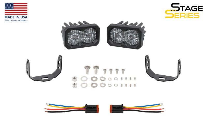 Diode Dynamics C2R White Flood Standard LED Pod (Pair) thumbnail 8