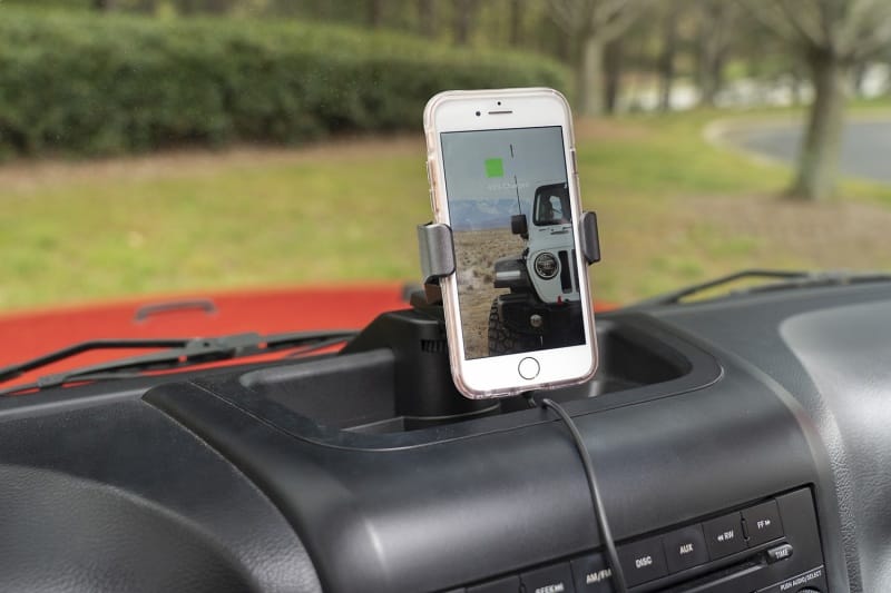 Rugged Ridge Dash Multi-Mount Charging Phone Kit 11-18 JK thumbnail 3