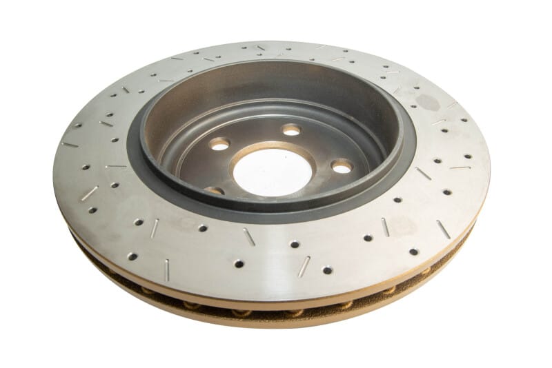 DBA 12-19 Jeep Grand Cherokee SRT8 Rear Drilled & Slotted 4000 XS Series Rotor thumbnail 3