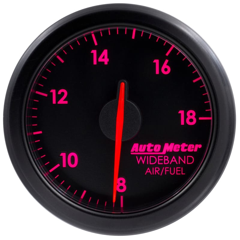 Autometer Airdrive 2-1/6in Wideband Air / Fuel Gauge 10:1-17:1 ARF Range - Black thumbnail 5
