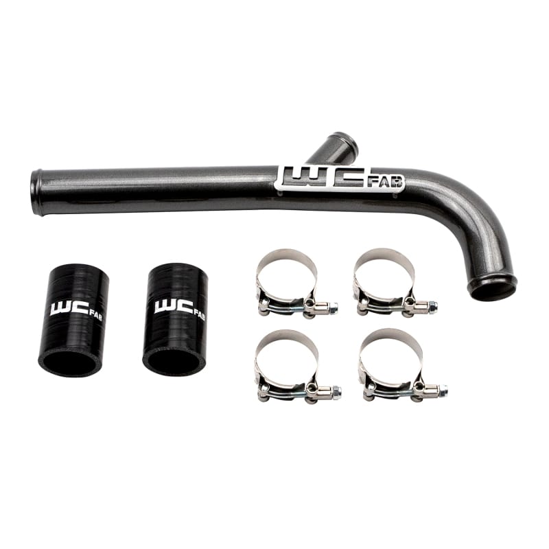 Wehrli 13-15 Cummins 6.7L (Dual Radiator) Upper Coolant Pipe - Sparkle Copper