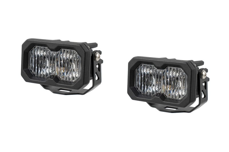 Diode Dynamics C2 2.0 Max White SAE Fog/Wide Standard ABL (Pair)