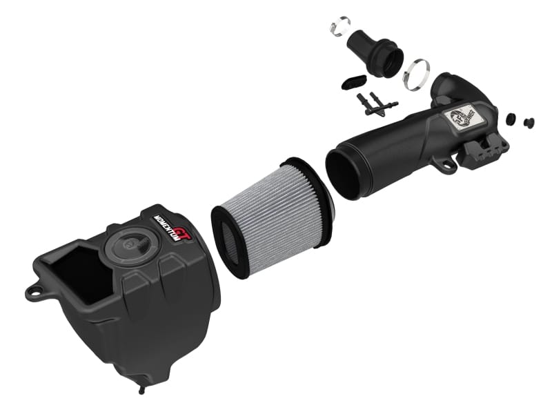 aFe Momentum Sealed Intake w/ Pro DRY S Jeep Wrangler 4xe (JL) 24-25 L4-2.0L (t) Hybrid thumbnail 2