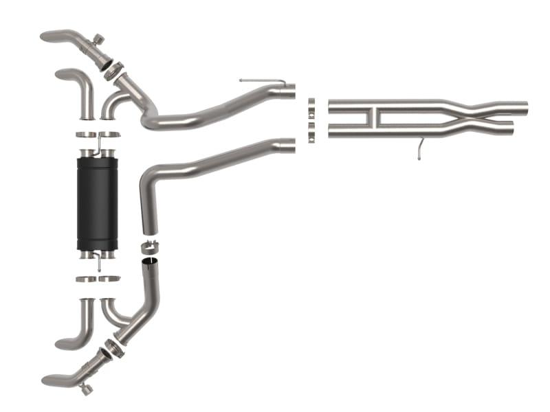aFe 21-22 Jeep Wrangler JL Vulcan Series Stainless Steel Cat-Back Exhaust System thumbnail 2
