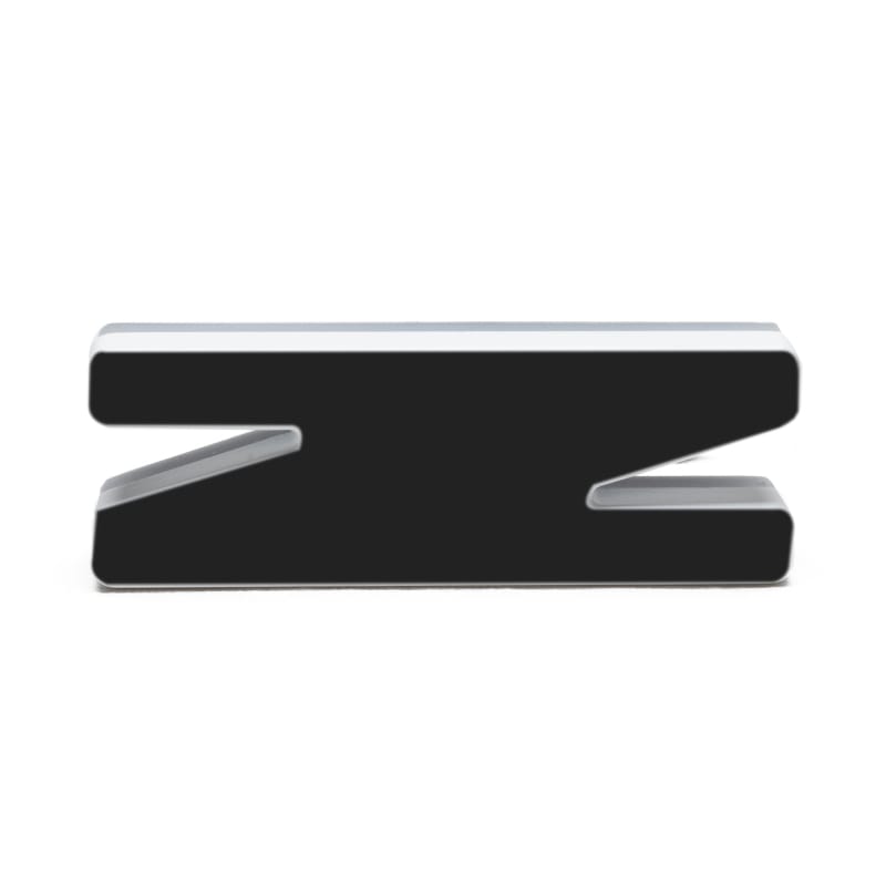 ORACLE Lighting Universal Illuminated LED Letter Badges - Matte Blk Surface Finish - Z - 3141-Z-001