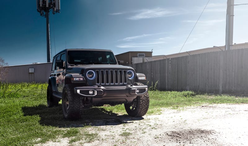 Oracle Jeep Wrangler JL/Gladiator JT 7in. High Powered LED Headlights (Pair) - White thumbnail 3