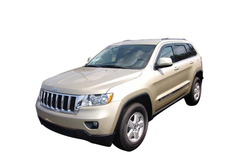 AVS 11-18 Jeep Grand Cherokee (Not L Model) Ventvisor In-Chnl FRT & RR Window Deflectors 4pc - Smoke thumbnail 2