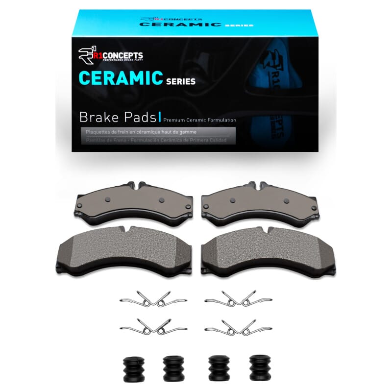 R1 02-06 Dodge Sprinter 2500 Front/Rear Ceramic Pads & Hardware Kit - 2310-0949-02