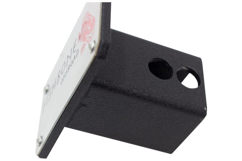 Fishbone Offroad Hitch Cover - 2In Hitch - Black Powdercoated Steel thumbnail 3