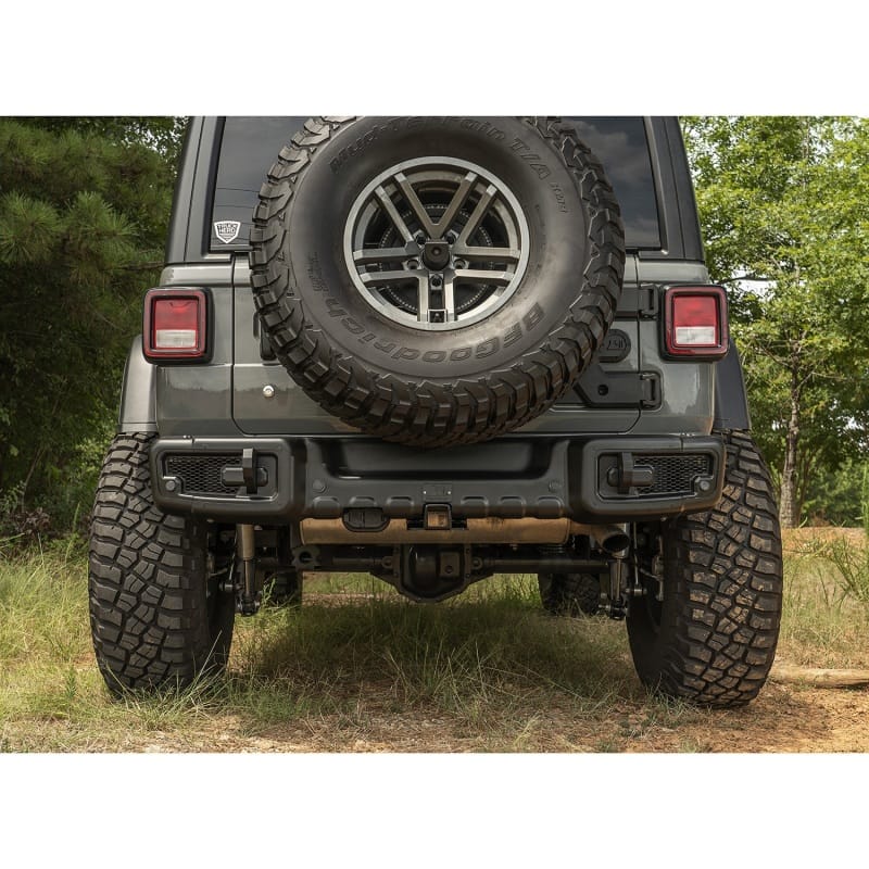 Rugged Ridge Spartacus Rear Bumper Black 18-20 Jeep Wrangler JL thumbnail 3