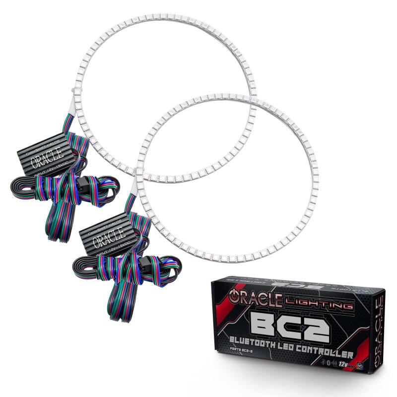 Oracle Jeep Compass 07-10 Halo Kit - ColorSHIFT w/ BC1 Controller