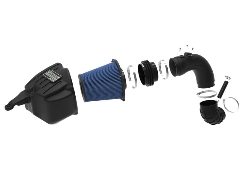 aFe 07-09 Ram 2500/3500 Cummins L6 6.7L (td)(Diesel) Quantum Cold Air Intake System w/ Pro 5R Filter thumbnail 2