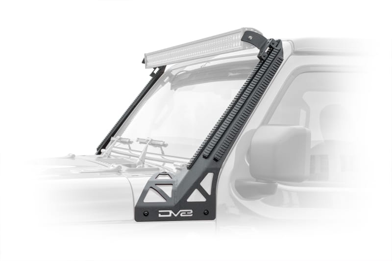DV8 Offroad 2018+ JL/Gladiator Picatinny Rail A-Pillar Pod LED Light Mount thumbnail 4