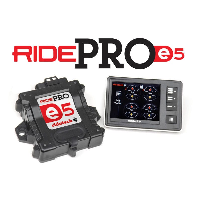 Ridetech RidePro E5 Air Ride Suspension Control System 3 Gal Single Compressor AirPod 1/4in Valves thumbnail 4