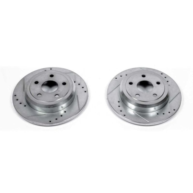 Power Stop 11-19 Dodge Durango Rear Evolution Drilled & Slotted Rotors - Pair - AR83075XPR
