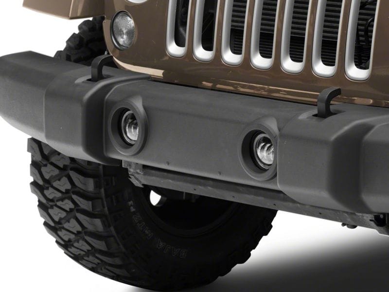 Raxiom 07-18 Jeep Wrangler JK Axial Series 4-In LED Fog Lights w/ Halo thumbnail 2