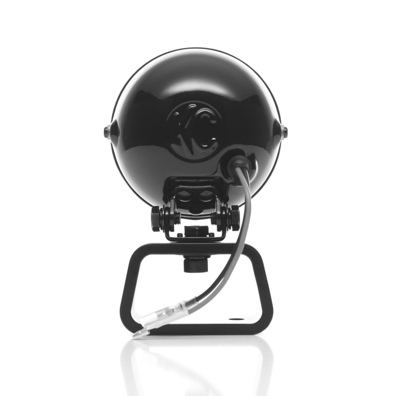 KC HiLiTES Rally 400 4in. Round Halogen Light 55w Spread Beam (Pair Pack System) - Black thumbnail 3
