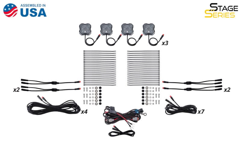 Diode Dynamics RGBW Rock Light Installer Kit w/Controller (12-pack) thumbnail 7