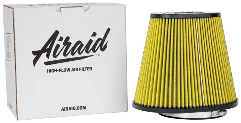 Airaid Universal Air Filter - Cone 6in FLG x 10-3/4x7-3/4in B x 7-1/4x4-3/4in T x 9in H Synthaflow thumbnail 3