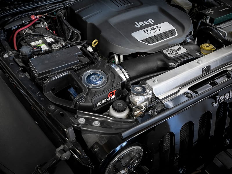 aFe Momentum GT Pro 5R Cold Air Intake System 12-18 Jeep Wrangler JK V6 3.6L thumbnail 3
