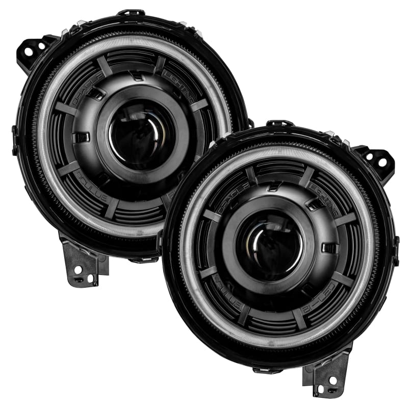 Oracle Oculus Bi-LED Projector Headlights for Jeep JL/Gladiator JT - Matte Blk - 5500K thumbnail 2