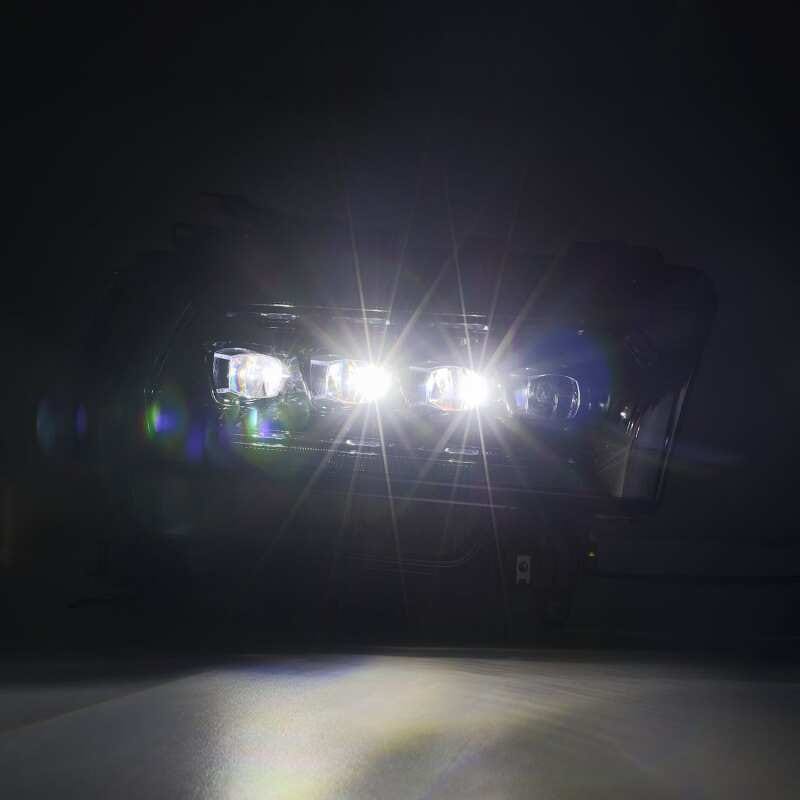 AlphaRex 19-21 Ram 2500 NOVA LED Proj Headlights Plank Style Alpha Blk w/Activ Light/Seq Signal/DRL thumbnail 4
