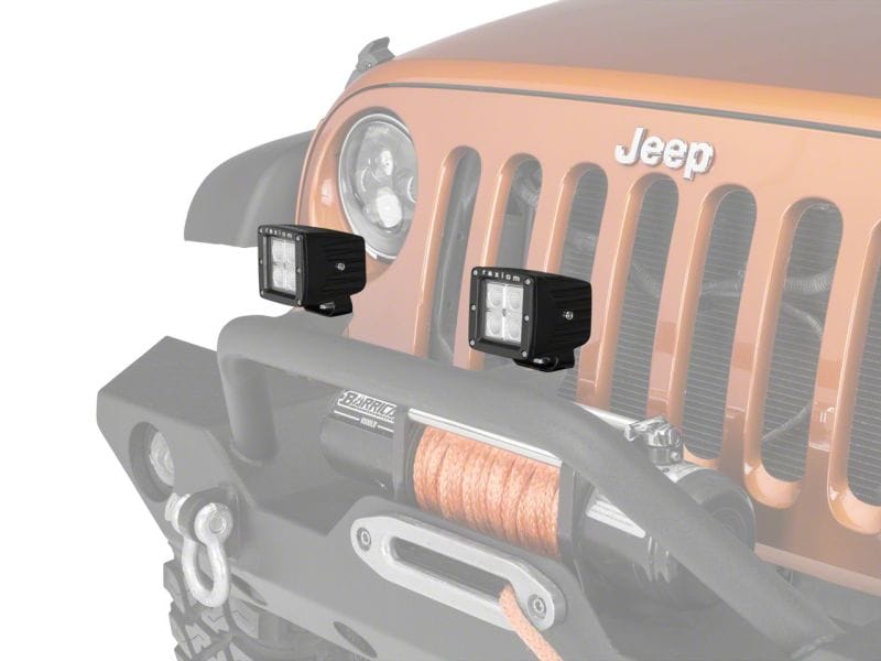 Raxiom 3-In Square 4-LED Off Road Light Spot Beam Universal (Some Adaptation May Be Required) thumbnail 2