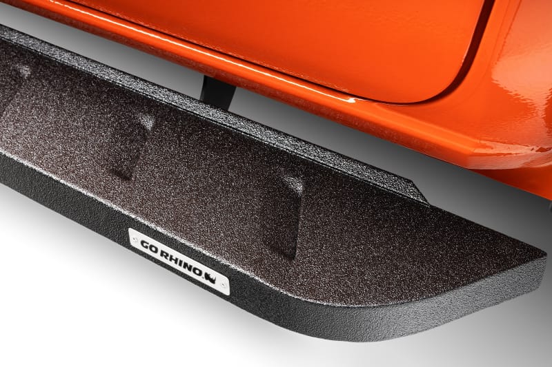 Go Rhino RB10 Running Boards - Bedliner - 80in thumbnail 2