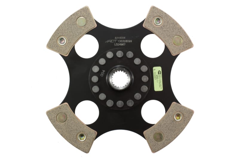 ACT 1993 Hyundai Elantra 4 Pad Rigid Race Disc - 4214004