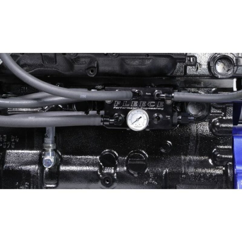 Fleece Performance Regulated Return Fuel Distribution Block 07.5-16 Cummins thumbnail 2
