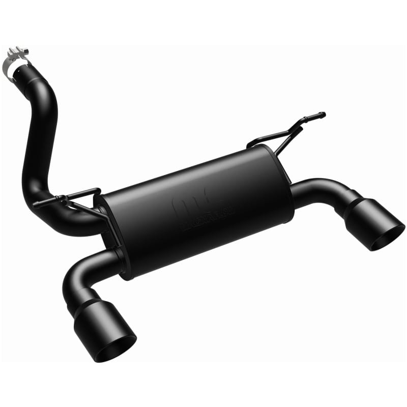MagnaFlow 2018+ Jeep Wrangler 3.6L Dual Black Tip Axle-Back Exhaust thumbnail 4