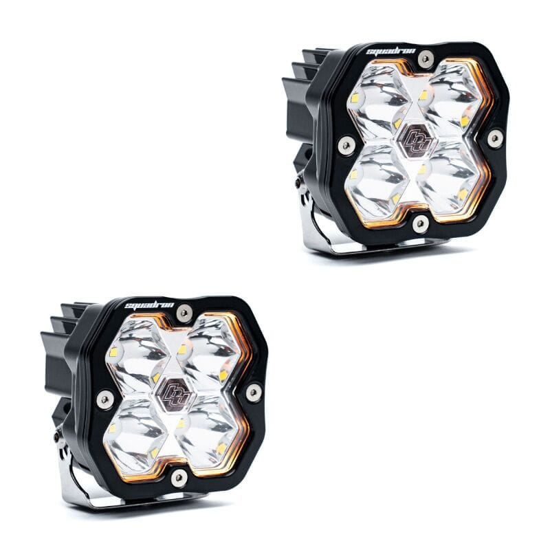 Baja Designs Squadron-R 2.0 Sport (Pair) LED Spot / No Harness